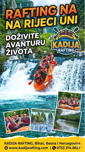 Rafting na rijeci Uni